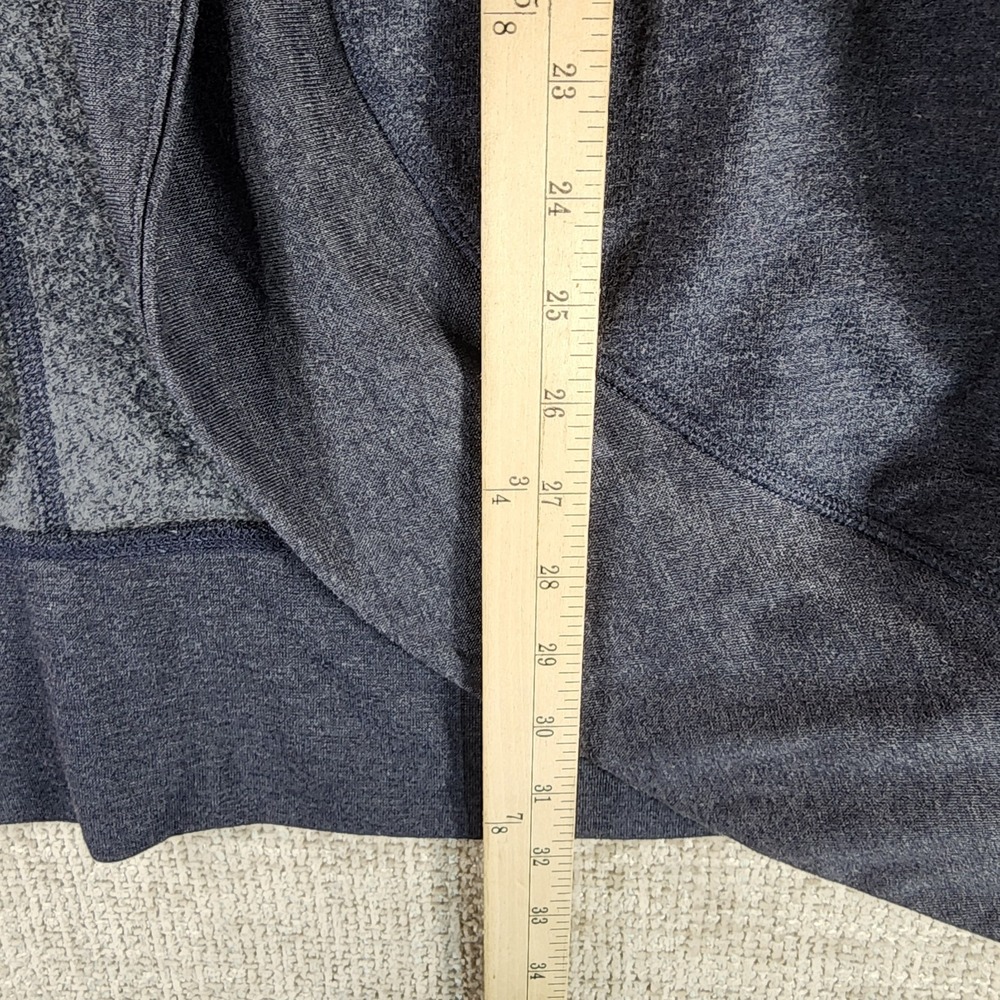 Eddie Bauer Camp Fleece Wrap Cardigan Womens 2XL Blue Open Front Sweatshirt Soft - Picture 6 of 12